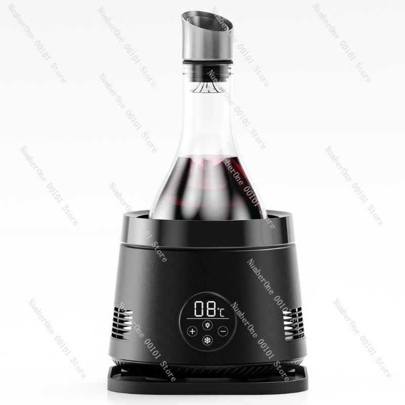 Wine Aerator Pour - Elektronische ijswijn-decanter, koeler, dispenser, nieuw model,