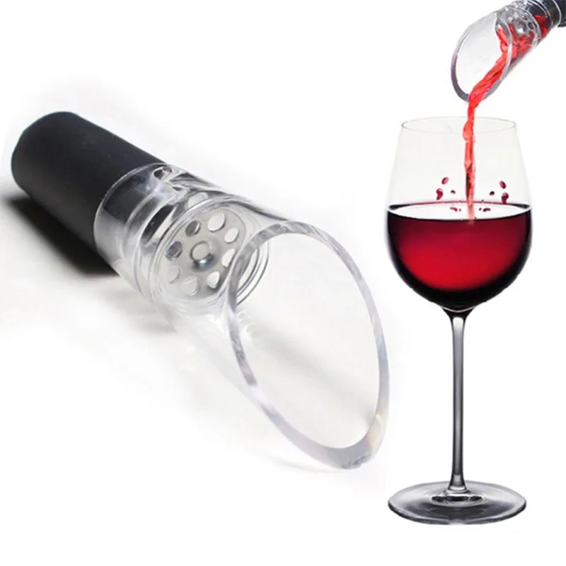 Wijn Beluchter Acryl Fles Stop - Wine Aerator Pour recensie en prijs