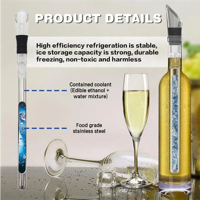 Roestvrijstalen wijnkoelerstok - Wine Aerator Pour recensie en prijs